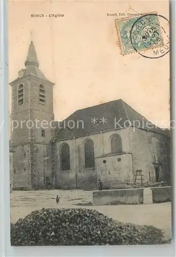 AK / Ansichtskarte Sorcy Saint Martin Eglise Sorcy Saint Martin