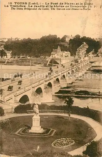 AK / Ansichtskarte Tours_Indre et Loire Pont Pierre et Loire Tours Indre et Loire