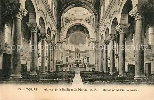 Tours_Indre et Loire Basilique St. Martin interieur Tours Indre et Loire