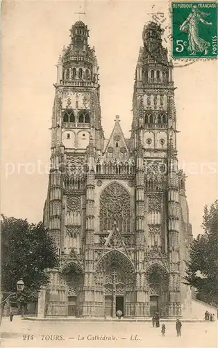 Tours_Indre et Loire Cathedrale Tours Indre et Loire