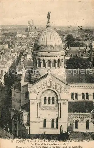 Tours_Indre et Loire Dome de la Basilique Saint Martin Tours Indre et Loire