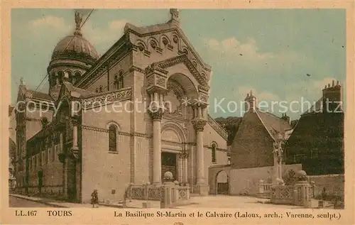 Tours_Indre et Loire Basilique St. Martin et le Calvaire Tours Indre et Loire