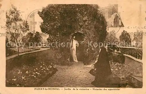 Paray le Monial Jardin de la Visitation  Paray le Monial
