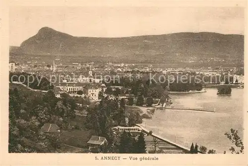 Annecy_Haute Savoie Vue generale Annecy Haute Savoie