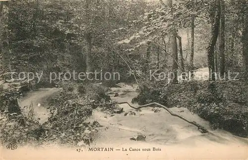 Mortain La Cance sour Bois Mortain