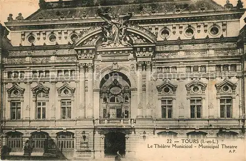 Tours_Indre et Loire Theatre Municipal  Tours Indre et Loire