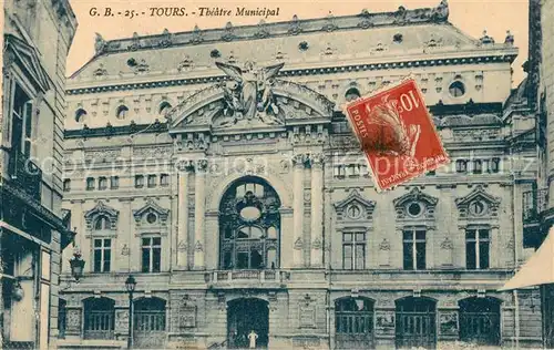 Tours_Indre et Loire Theatre Municipal Tours Indre et Loire