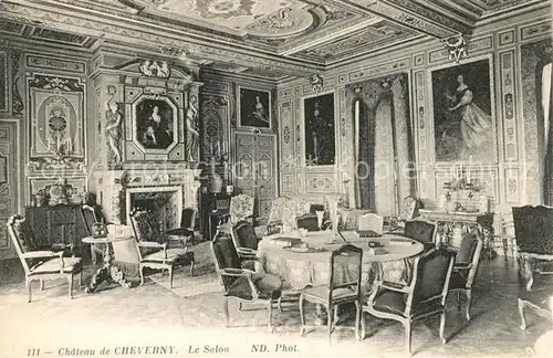 Cheverny Chateau Salon Cheverny