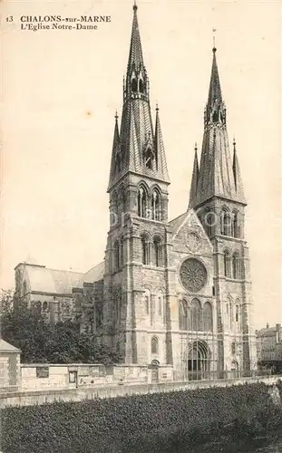 Chalons sur Marne_Ardenne Eglise Notre Dame Chalons sur Marne Ardenne
