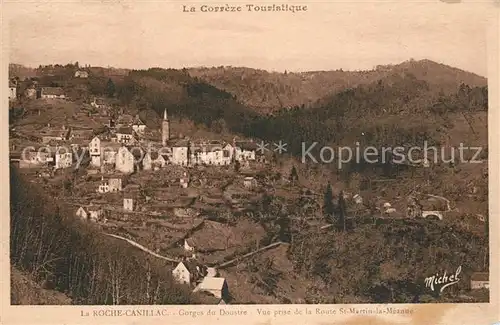 La_Roche Canillac Gorges du Doustre La_Roche Canillac