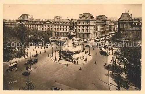 Paris Place de la Republique  Paris