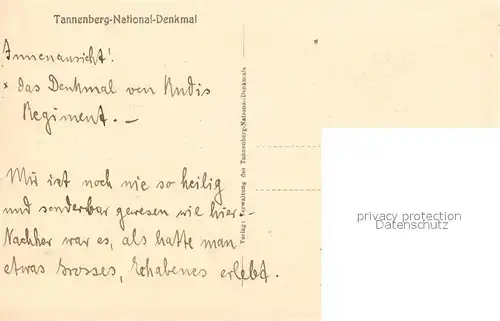 Tannenberg_Ostpreussen Nationaldenkmal Tannenberg_Ostpreussen