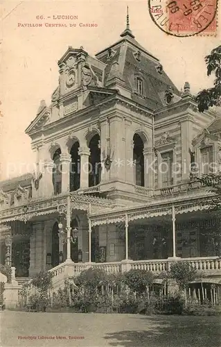 Luchon_Haute Garonne Pavillon Central du Casino Luchon Haute Garonne