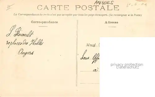 Angers Bassin du Mail Hotel de Ville Angers