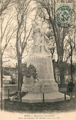 Sens_Yonne Monument patriotique Sens_Yonne