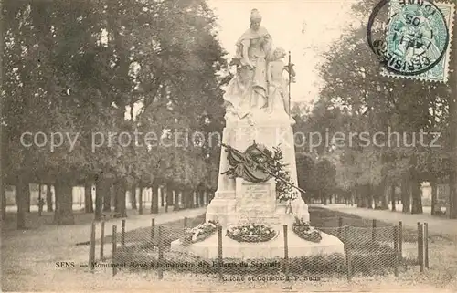 Sens_Yonne Monument  Sens_Yonne