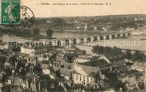 Tours_Indre et Loire Les Coteaux de la Loire St. Cyr et la Tranch Tours Indre et Loire