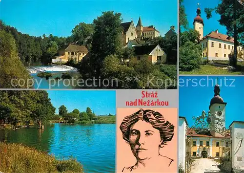 Jindrichuv_Hradec Schloss Kirche Panorama Jindrichuv Hradec