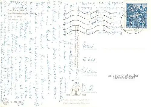 Unterleutasch Gasthof Muehle Alpen Unterleutasch