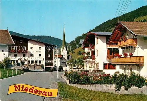 Niederau_Wildschoenau Ortsmotiv Niederau Wildschoenau