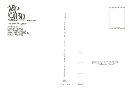 Larnaca Palm Beach Hotel Strand Larnaca