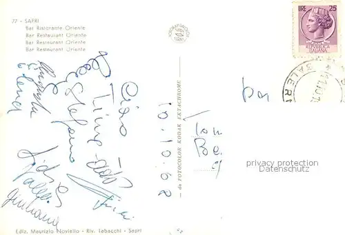 Sapri Bar Ristorante Oriente Sapri