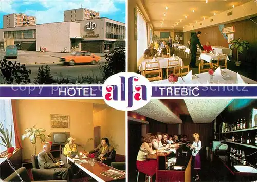 Trebic Hotel Alfa Gastraum Bar Trebic