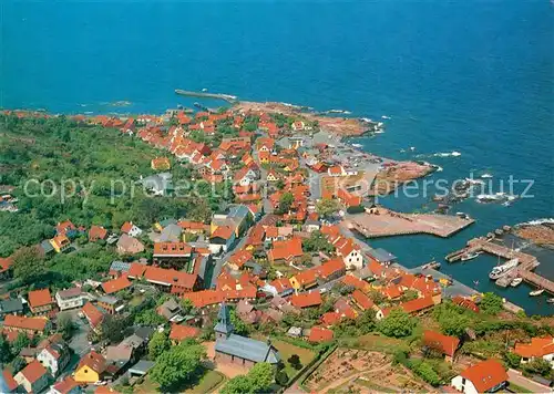 Gudhjem Fliegeraufnahme Gudhjem