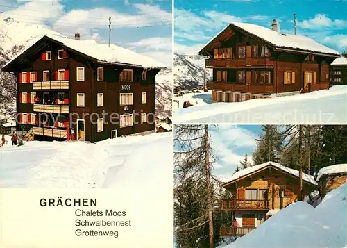 Graechen_VS Chalets Moos Schwalbennest Grottenweg Graechen_VS