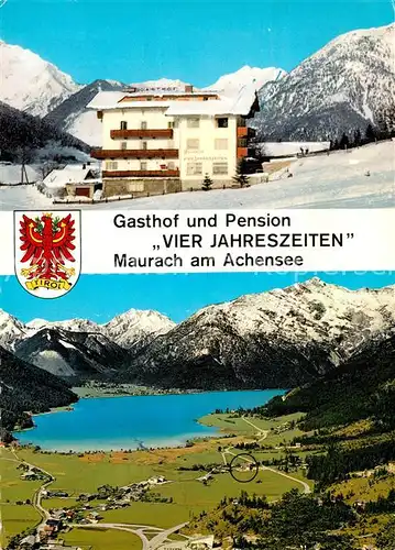 Maurach_Achensee Gasthof Pension Vier Jahreszeiten Panorama Maurach Achensee