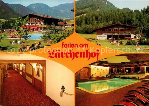 Erpfendorf Ferienhotel Laerchenhof Pool Hallenbad Erpfendorf