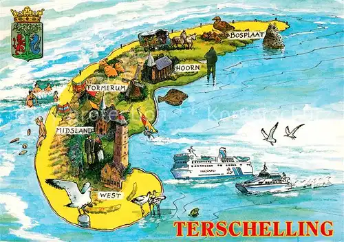 Terschelling Illustration Terschelling