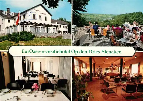 Slenaken EurOase recreatiehotel Op den Dries Slenaken Terrasse Gastraum Slenaken
