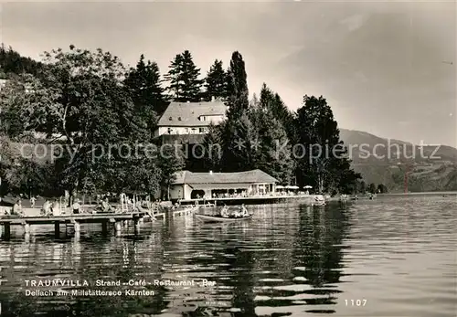 Dellach_Millstaettersee Strandcafe Restaurant Bar Traumvilla Dellach_Millstaettersee