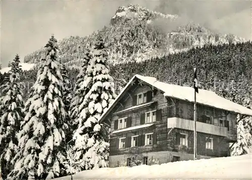 Rickenbach_SZ Ferienhaus Kaisten Berghaus im Winter Alpen Rickenbach SZ