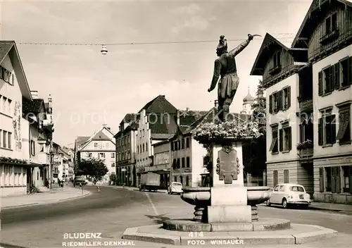 Bludenz_Vorarlberg Riedmiller Denkmal Bludenz Vorarlberg