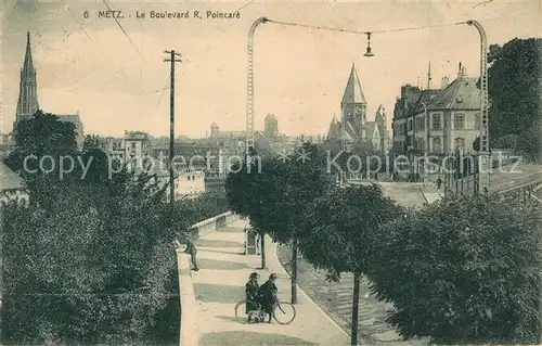 AK / Ansichtskarte Metz_Moselle Boulevard Poincare  Metz_Moselle