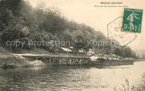 AK / Ansichtskarte Maron_Meurthe et Moselle Estacade des Carrieres Sainte Anne Maron_Meurthe et Moselle