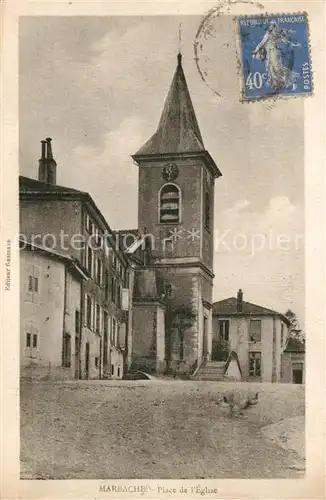AK / Ansichtskarte Marbache Place de l Eglise Marbache