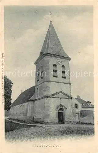 AK / Ansichtskarte Claye Souilly Eglise Claye Souilly