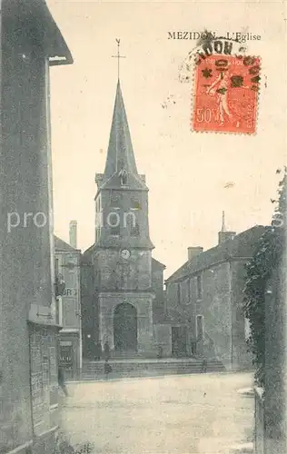AK / Ansichtskarte Mezidon Canon Eglise Mezidon Canon