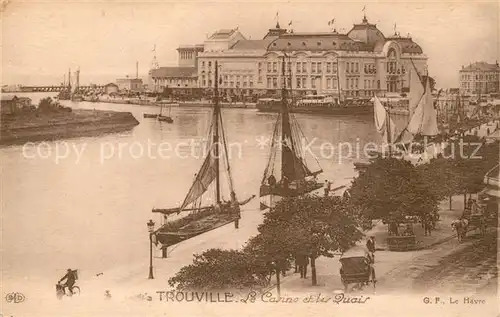 AK / Ansichtskarte Trouville_Havre Casino Quai Trouville_Havre