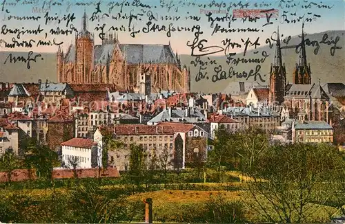 AK / Ansichtskarte Metz_Moselle Panorama Metz_Moselle