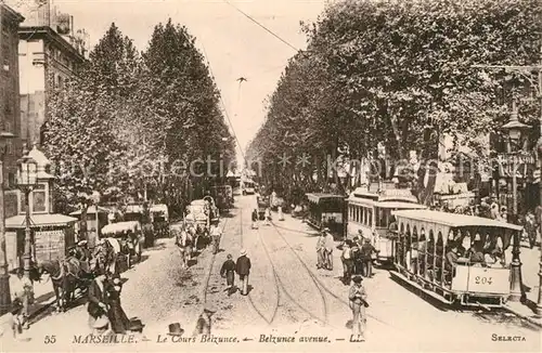 AK / Ansichtskarte Marseille_Bouches du Rhone Le Churs Belzunce Marseille