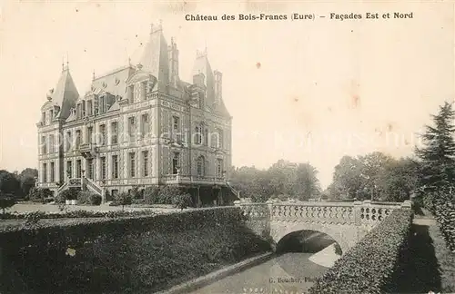 AK / Ansichtskarte Verneuil sur Avre Chateau des Bois Franc Verneuil sur Avre