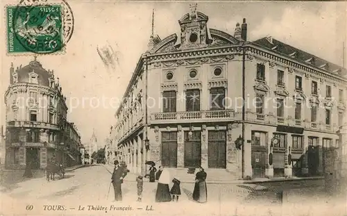 AK / Ansichtskarte Tours_Indre et Loire Theatre Francais Tours Indre et Loire