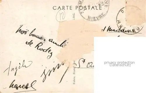 AK / Ansichtskarte Rodez Cathedrale Monument de la Victoire Rodez