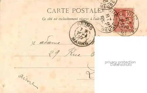 AK / Ansichtskarte Bar_le_Duc_Lothringen Vue de l Ornain Pont du Lycee Bar_le_Duc_Lothringen