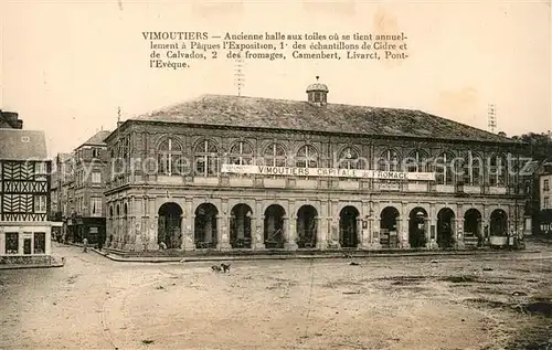 AK / Ansichtskarte Vimoutiers Capitale du Fromage Vimoutiers