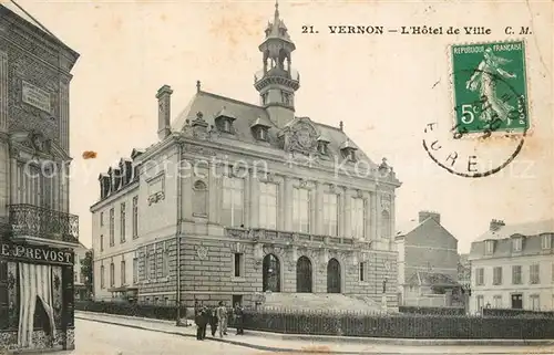 AK / Ansichtskarte Vernon_Eure Hotel de Ville Vernon Eure